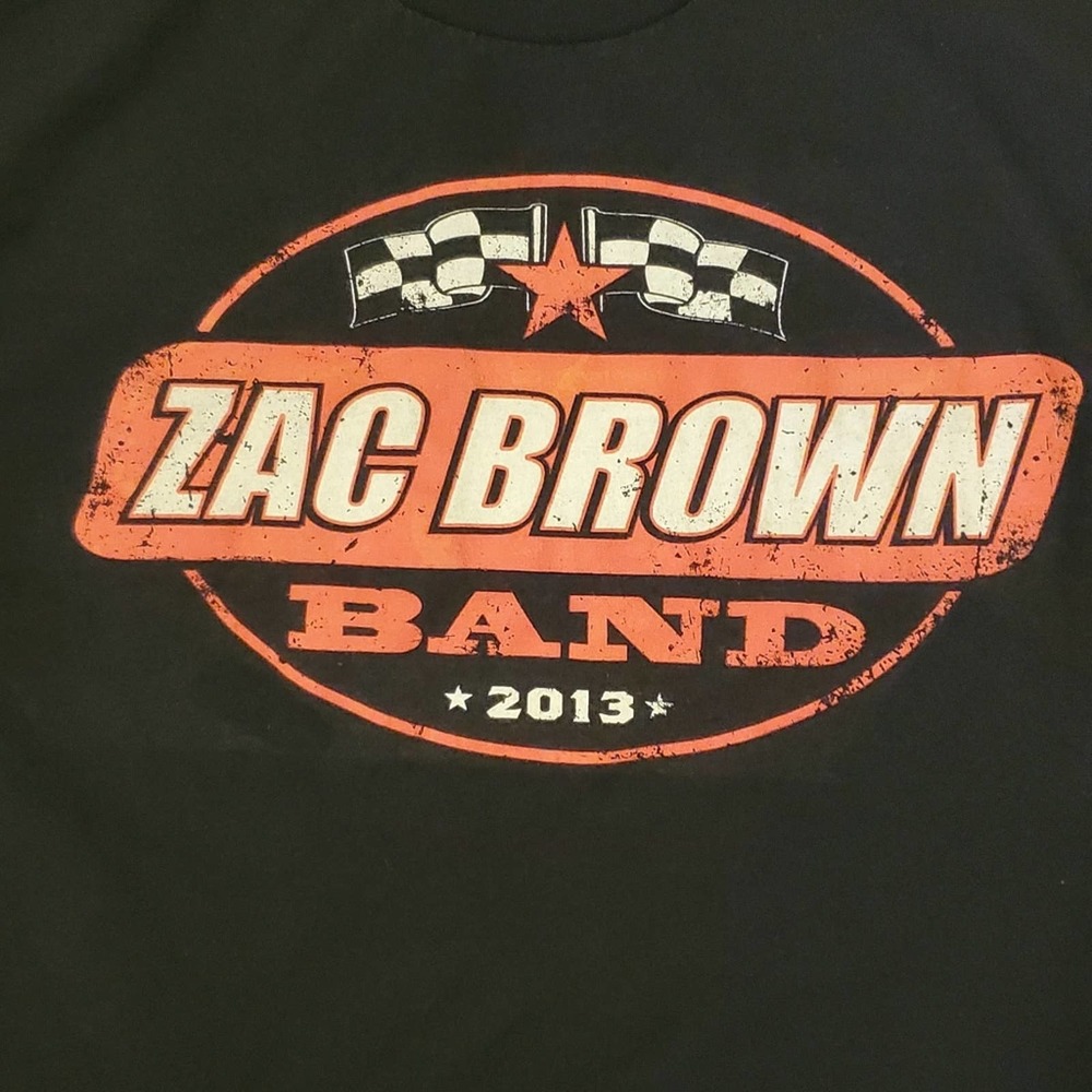 Zac Brown Band 2013 Tour T-shirt - Picture 3 of 4